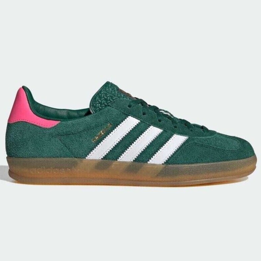 Adidas Originals Gazelle Indoor Collegiate Green Lucid Pink